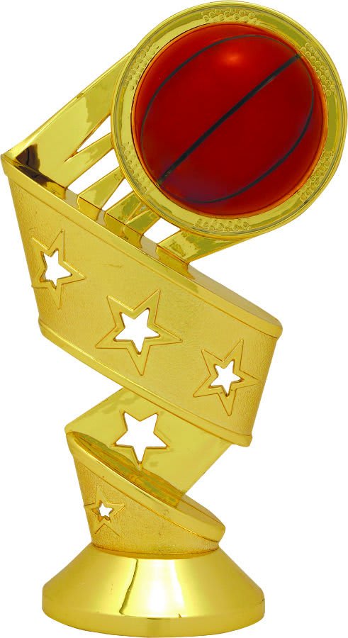 5 1/2" Basketball 3D Twist Figure