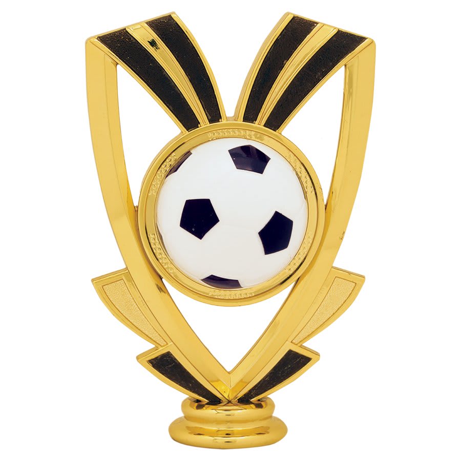 5" Soccer Ribbon Figure