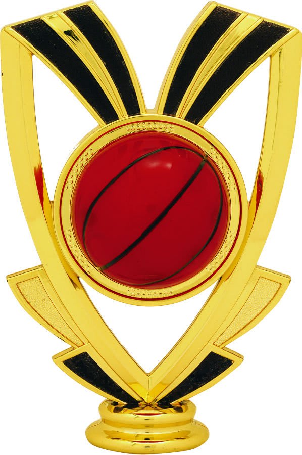 5" Basketball Ribbon Figure