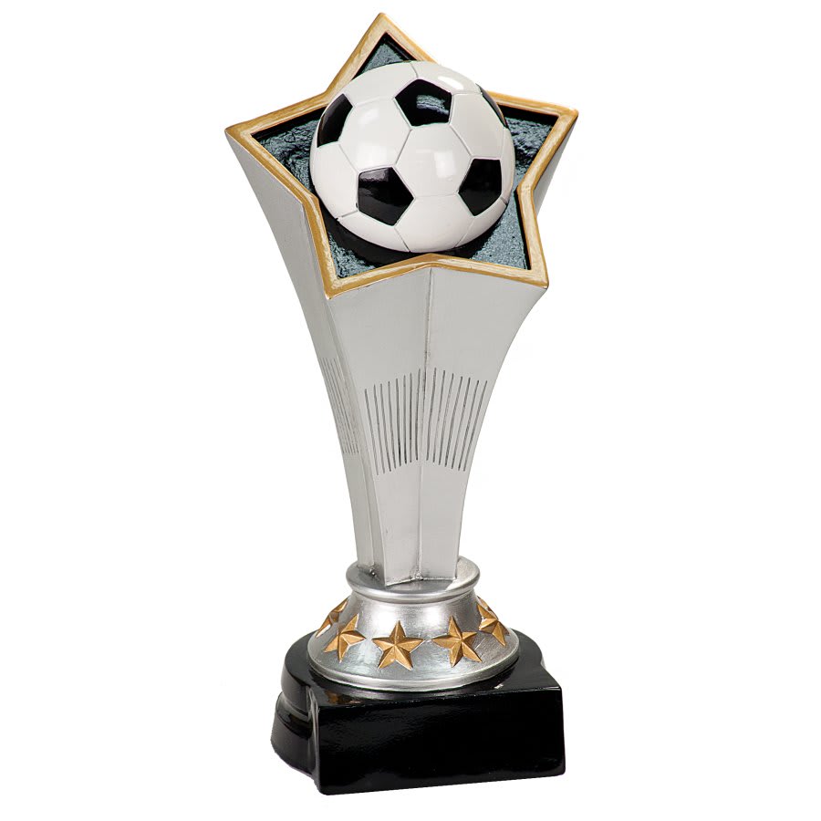 8 3/4" Soccer Rising Star Resin