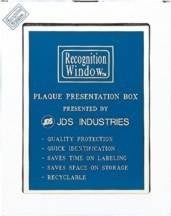 4 1/4" x 6" White Recognition Window Box