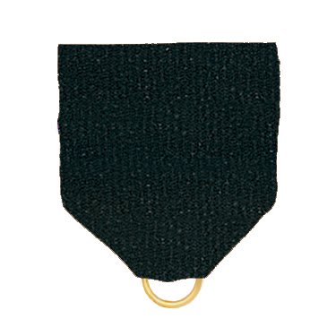 1 3/8" Black Pin Ribbon Drape