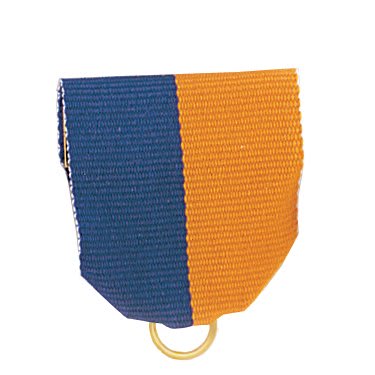 1 3/8" Purple/Gold Pin Ribbon Drape