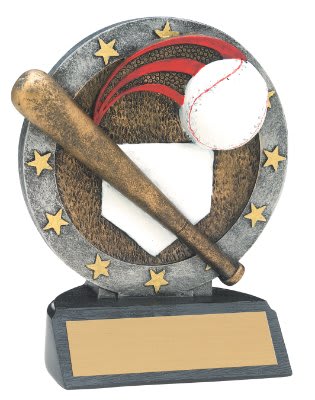 4 1/2" Baseball All Star Resin