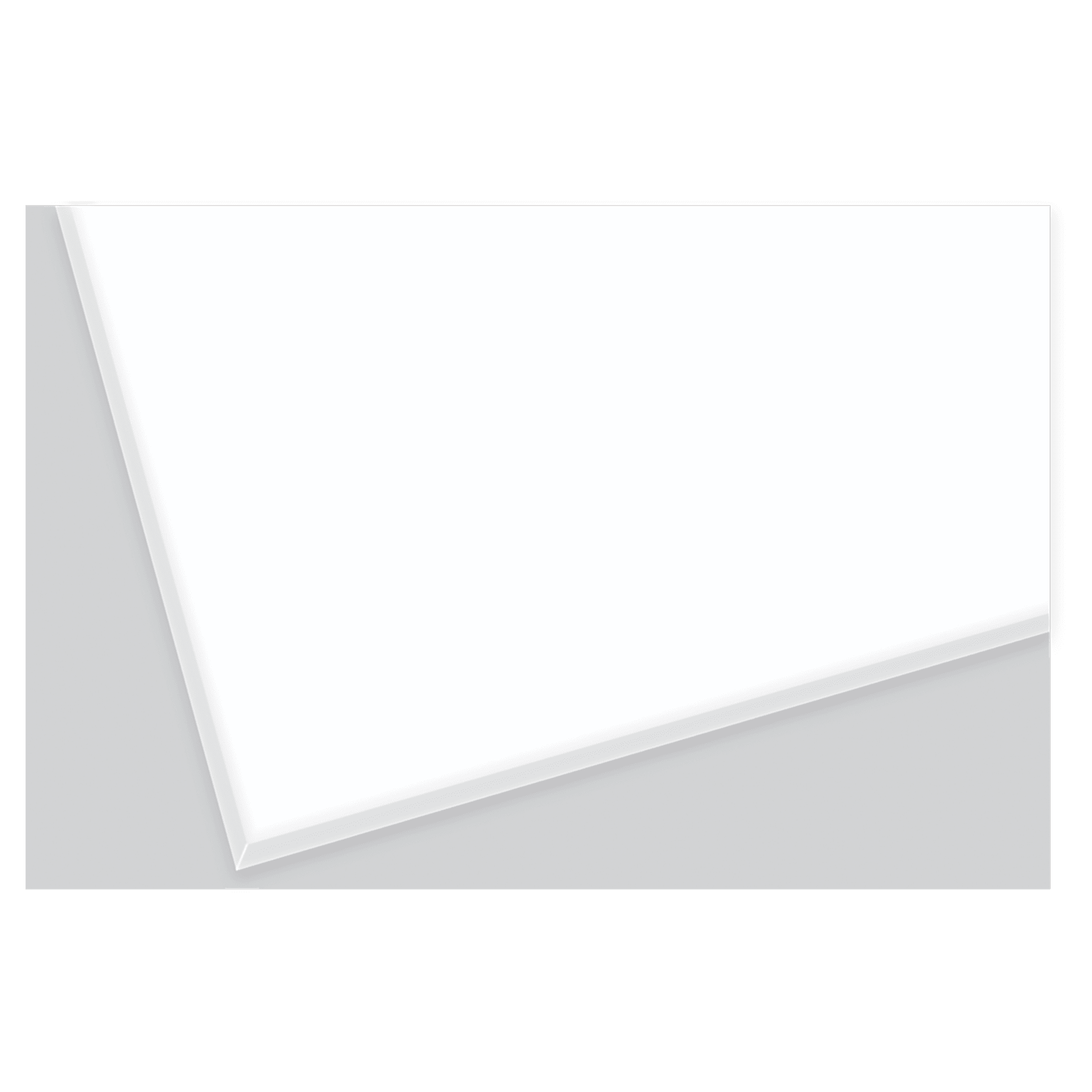 12" x 24" White Sublimatable Acrylic Sheet