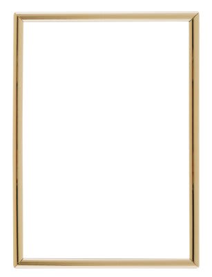 5" x 7" Gold Self-Adhesive Slide-in Frame