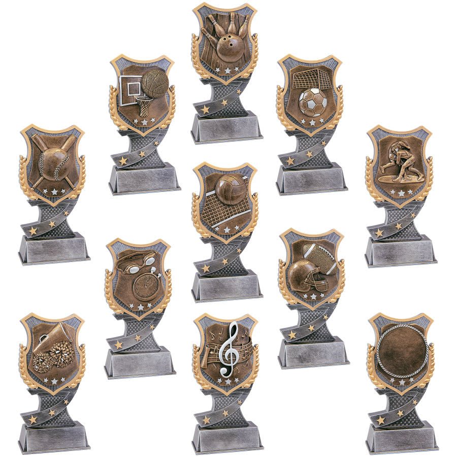 6" Shield Award Sample Set