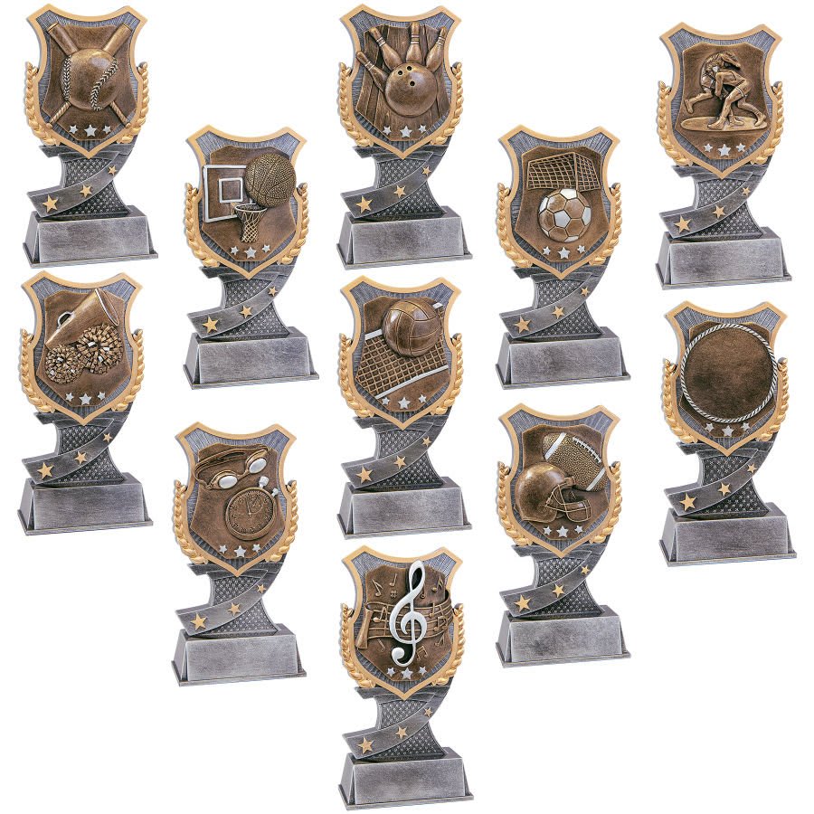 7" Shield Award Sample Set