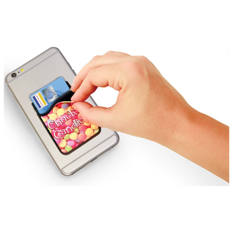 2-in-1 Cell Phone Wallet with Sublimatable & Removable Cleaning Insert