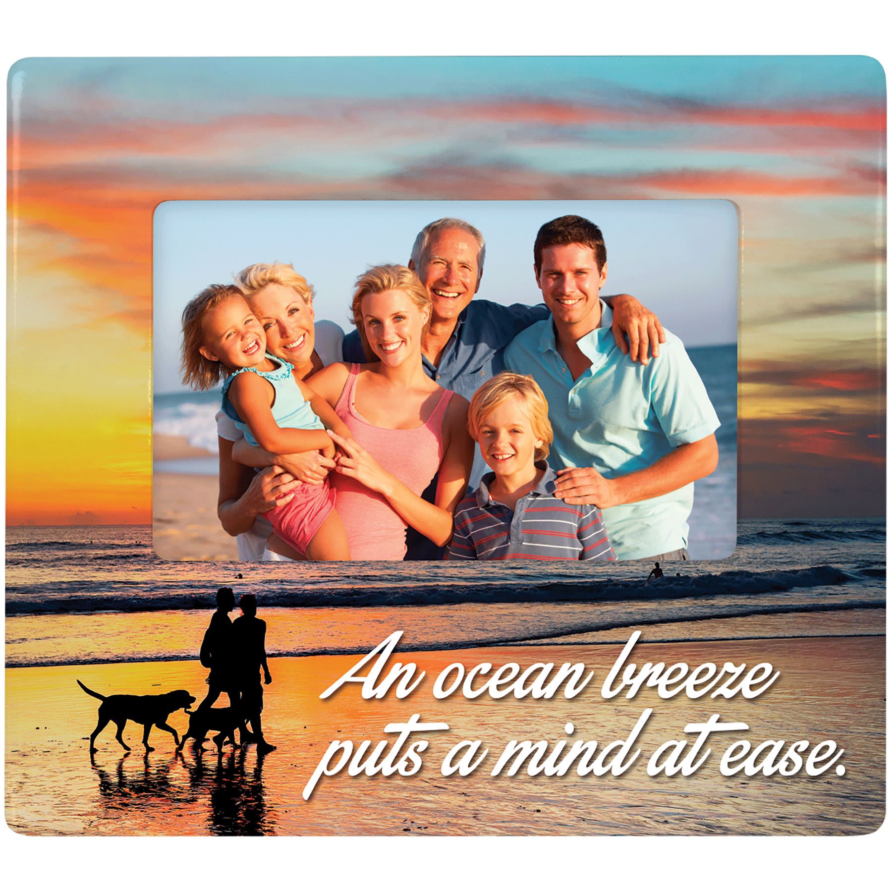 4" x 6" Sublimatable Ceramic Photo Frame