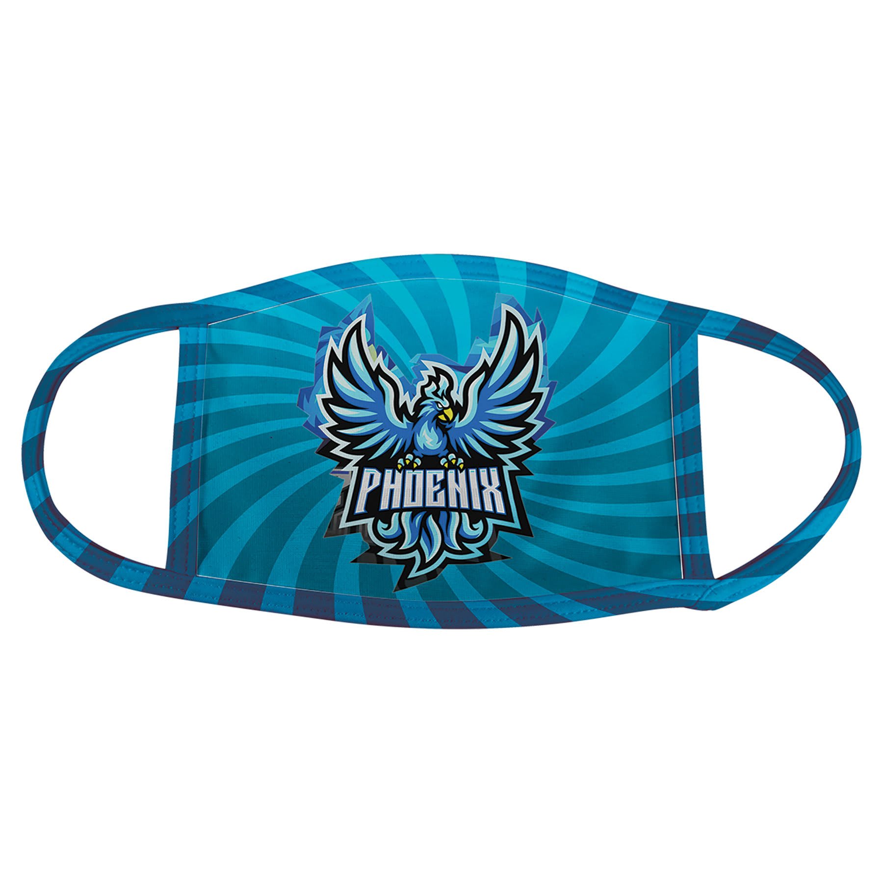 6" x 5" Medium White Sublimatable Face Mask-Not For Medical Use