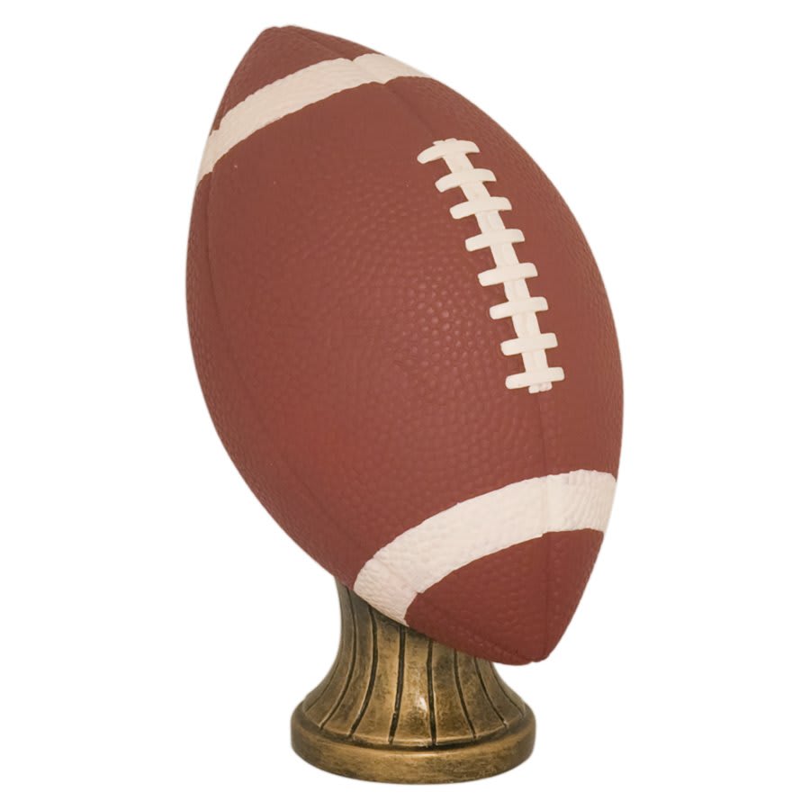 5 3/4" Color Football Resin