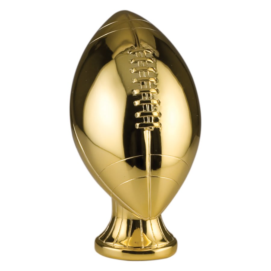 5 3/4" Gold Football Resin