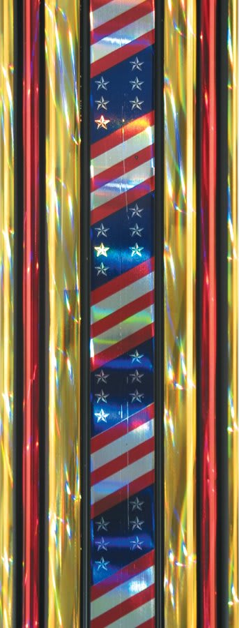 45" Flag Rectangular Sport Trophy Column