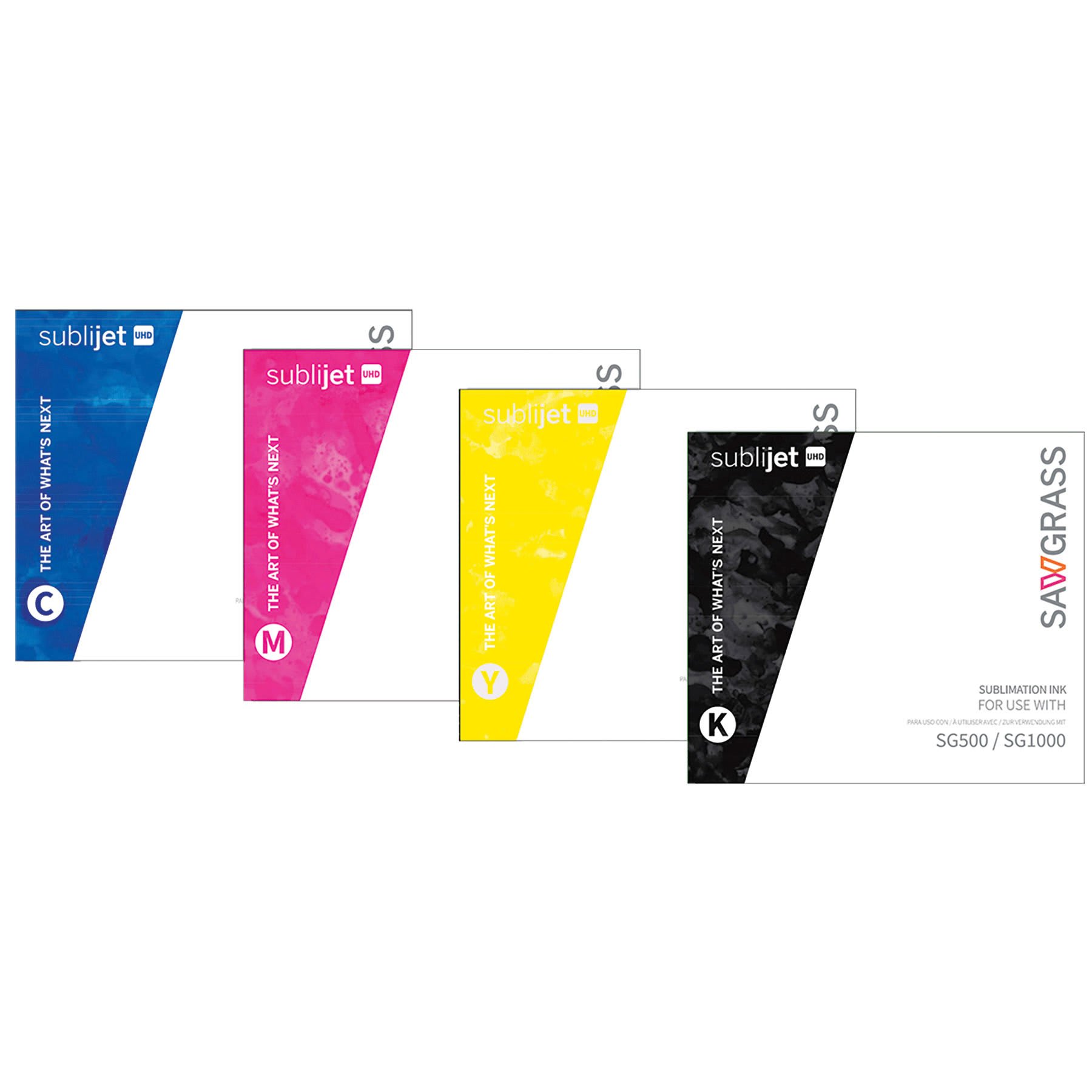 aG500/SG1000 Ink Set with 4 31ML Standard Ink Cartridges