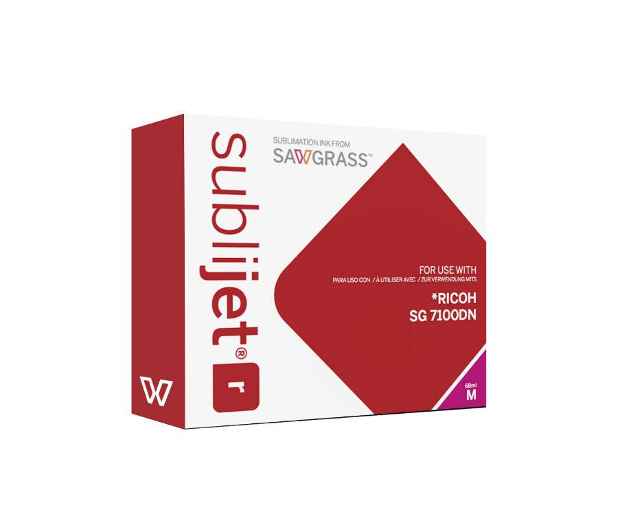 SubliJetR Magenta Ink Cartridge for Ricoh SG7100DN, 60 ml