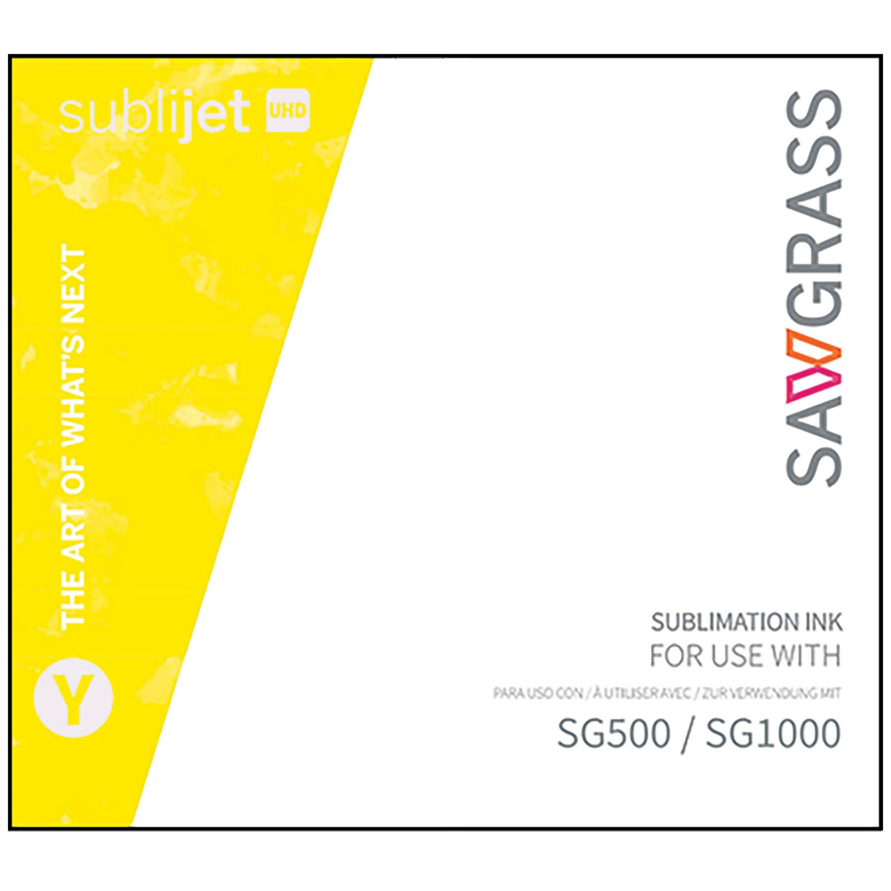 Yellow Sublijet UHD Ink Cartridge for Sawgrass SG500/SG1000 31 ml