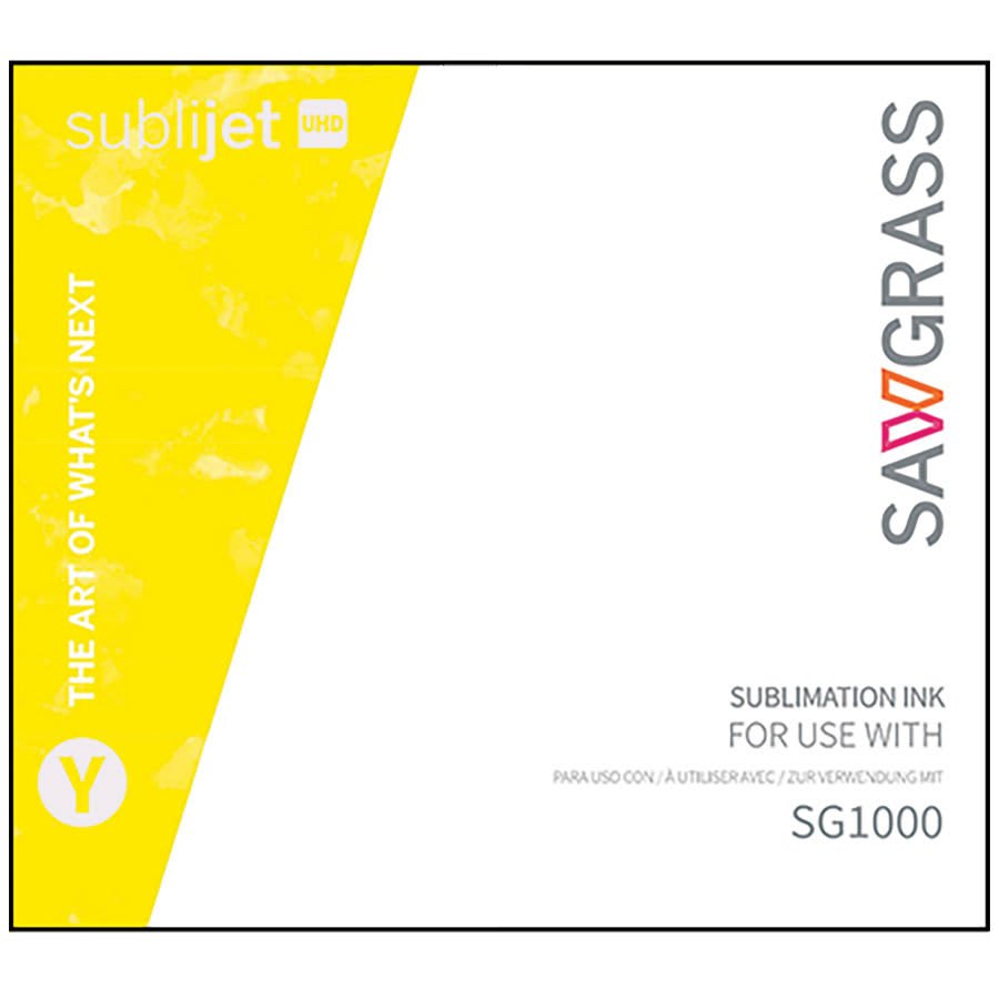 Yellow Sublijet UHD Ink Cartridge for Sawgrass 1000 70 ML
