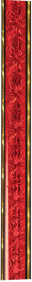 45" Red/Gold Round Starlight Trophy Column