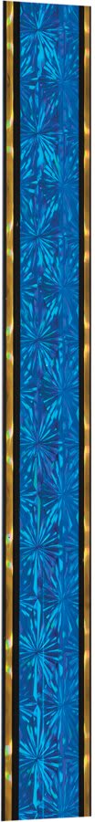 45" Blue/Gold Round Starlight Trophy Column