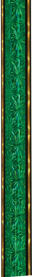 45" Green/Gold Round Starlight Trophy Column