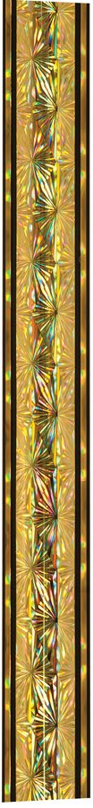 45" Gold/Gold Round Starlight Trophy Column