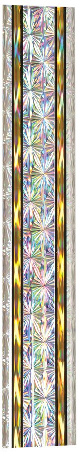 45" Silver/Gold Rectangular Starlight Trophy Column