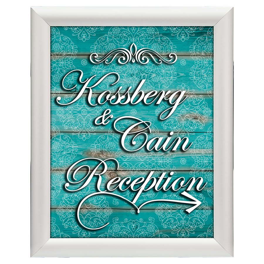 Kota Pro 8 1/2" x 11" Silver Snap Frame