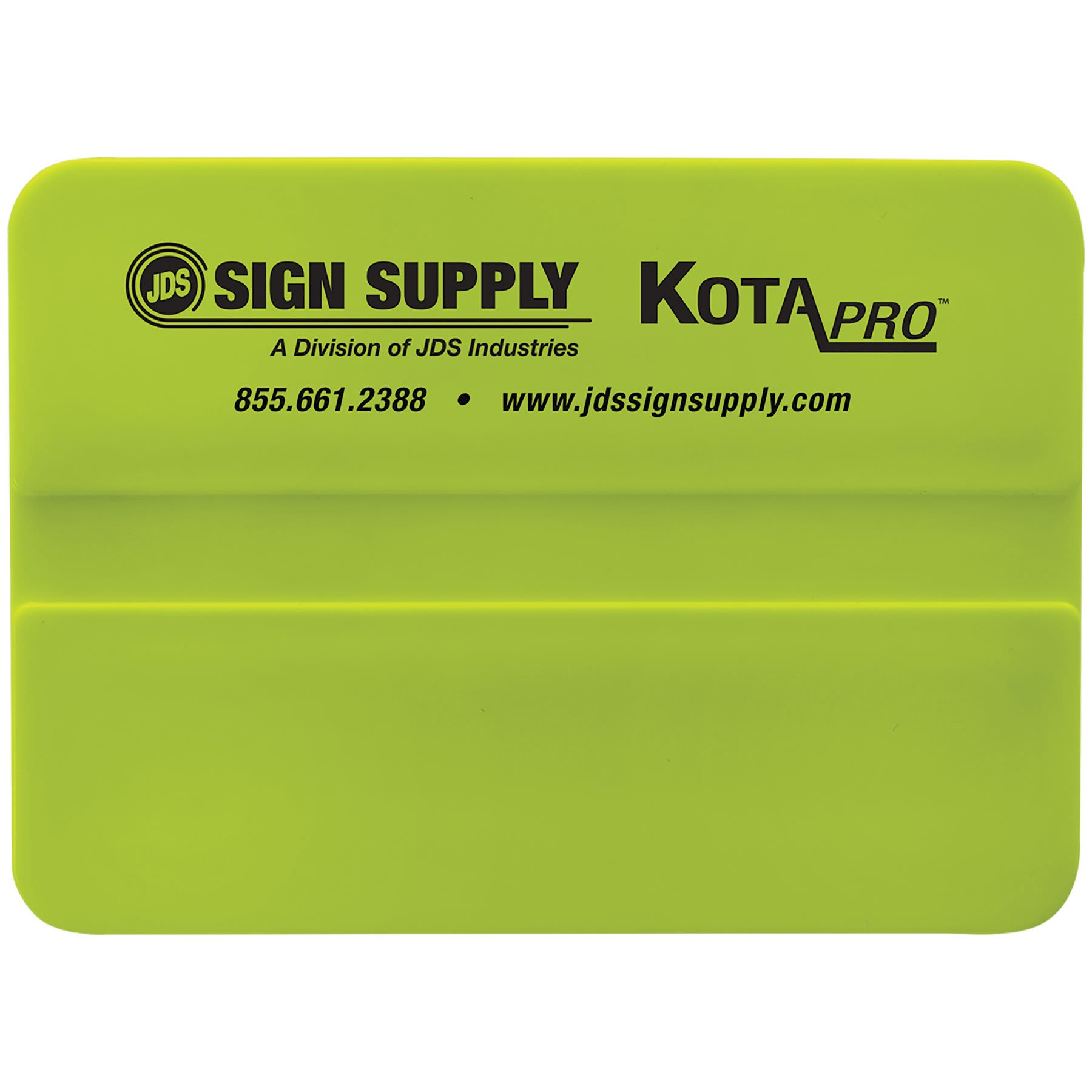 Kota Pro 4" Green Lite Soft Squeegee