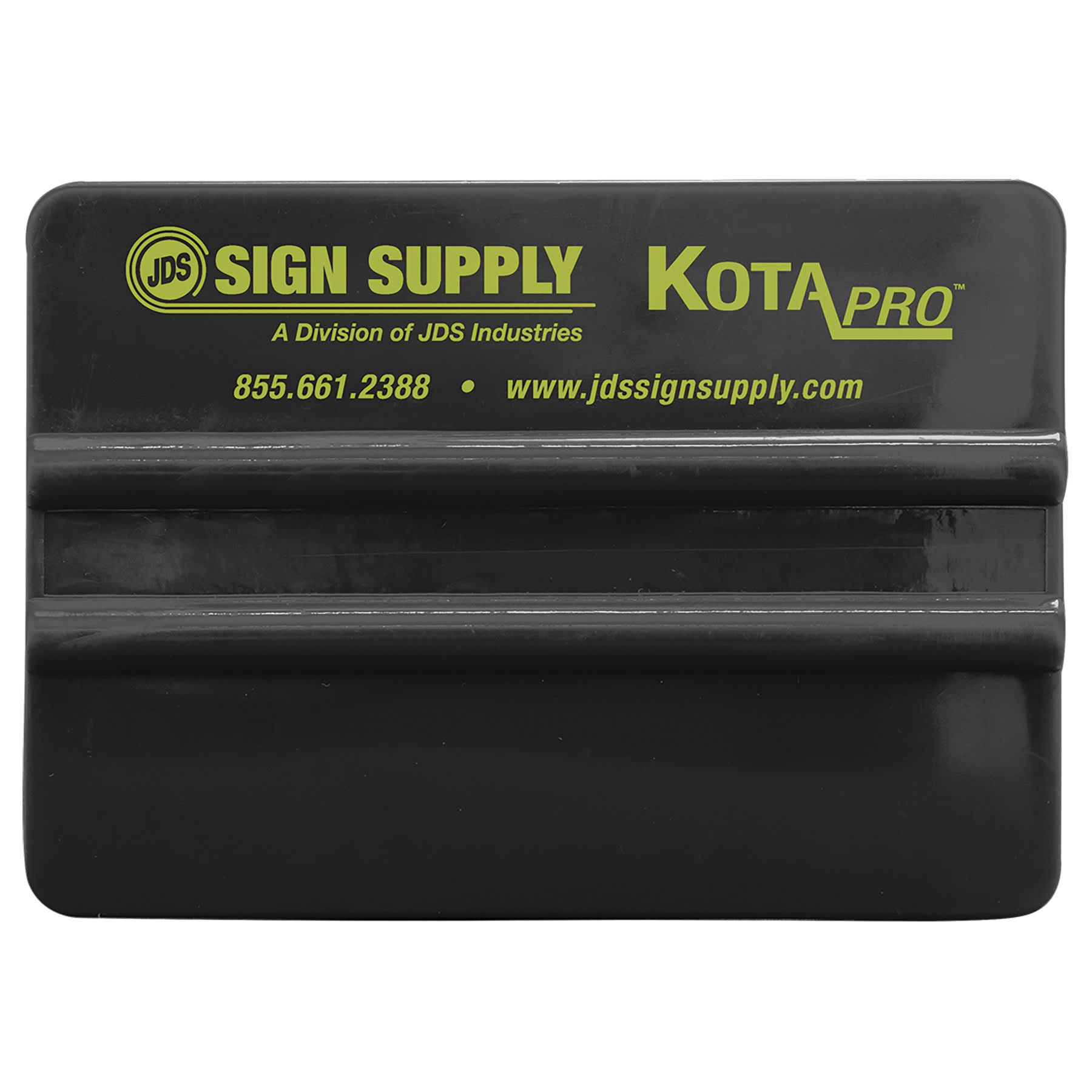 Kota Pro 4" Black Firm Squeegee