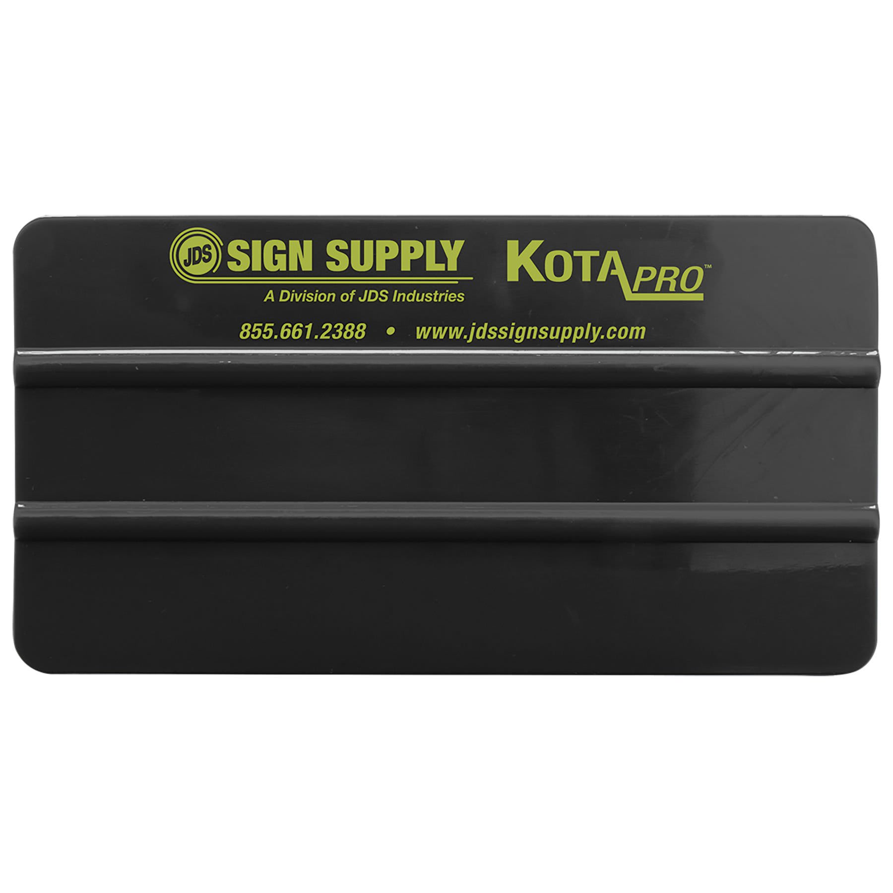 Kota Pro 6" Black Firm Squeegee
