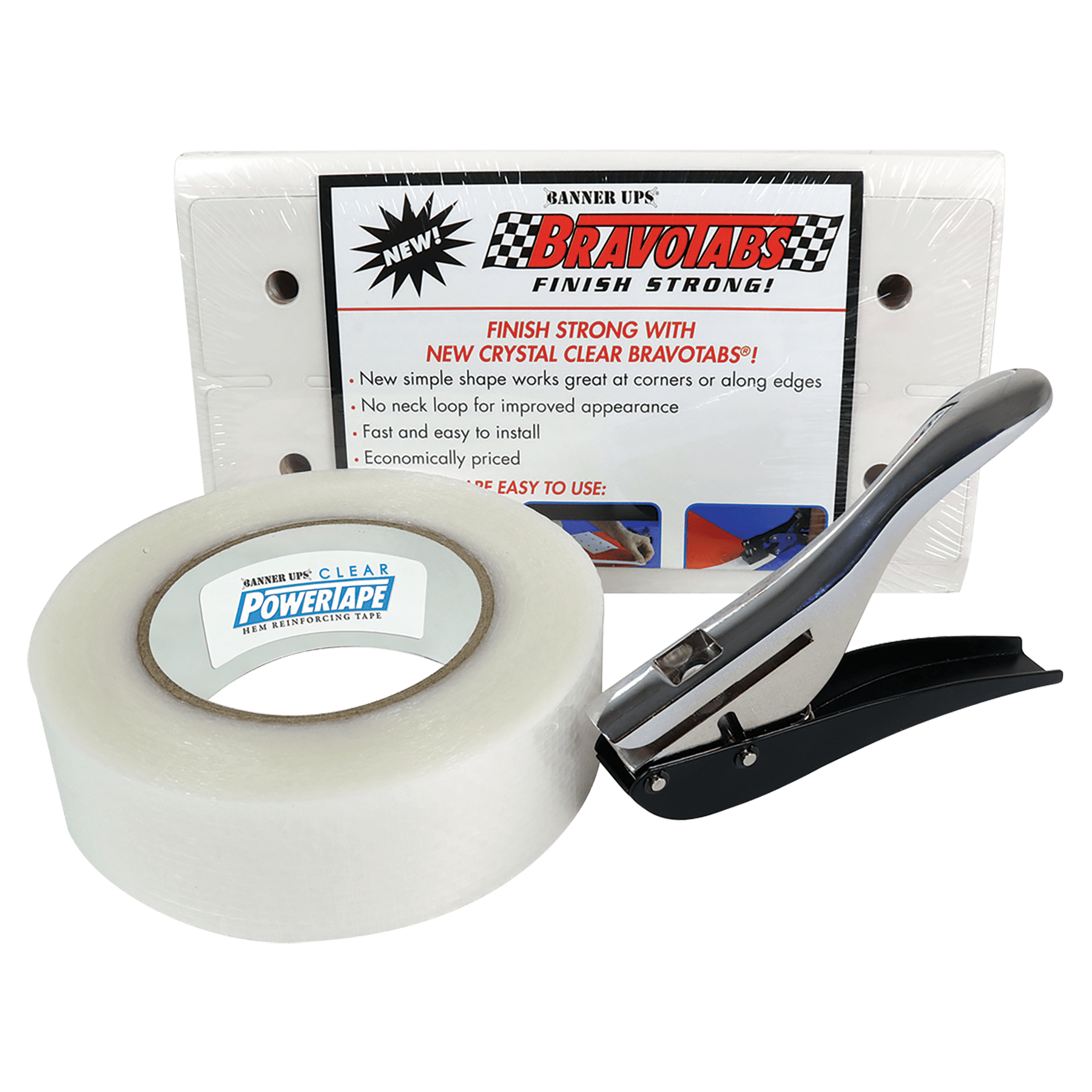 Banner Ups Starter Kit With EZPUNCH