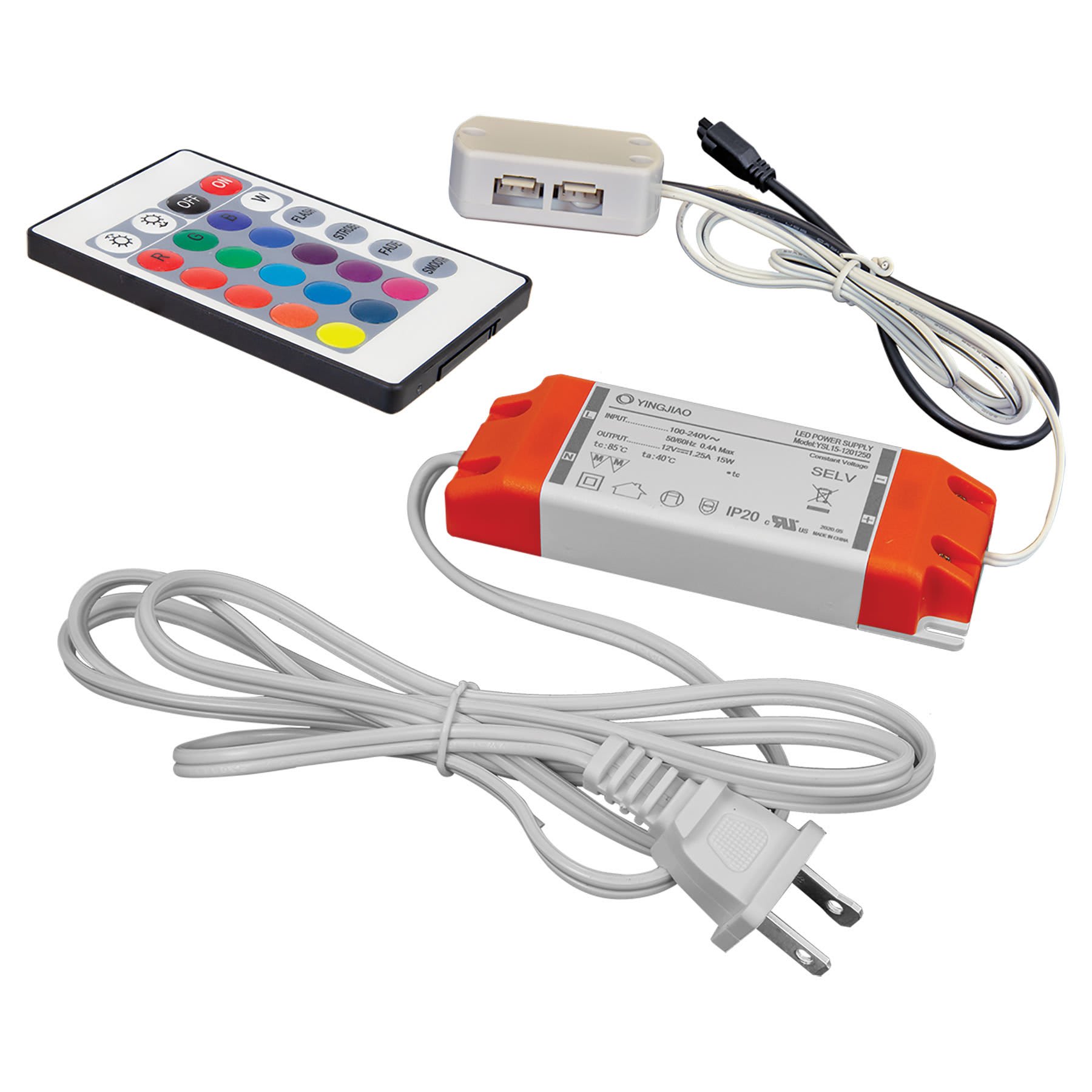 UL Power-RGB Standoffs ULPower Supply Only For Multi Color LED Standoffs