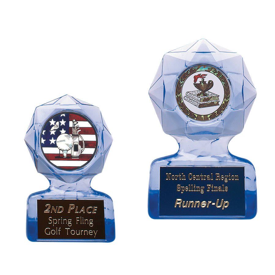 Sapphire Blue Star Sculpted Ice Blank Sample Set