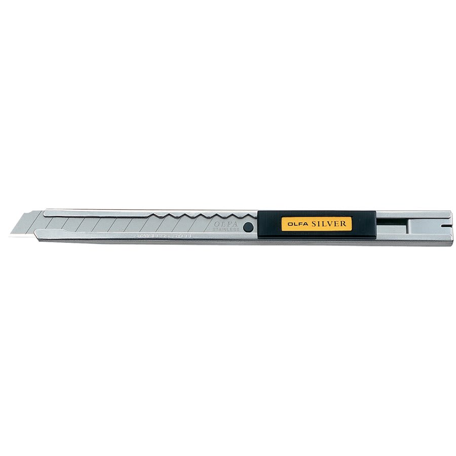 OLFA Stainless Steel Slide-Lock Utility Knife