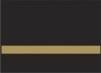 12" x 24" x .004" Gloss Black/Gold Spectrum Lights Plastic with adhesive