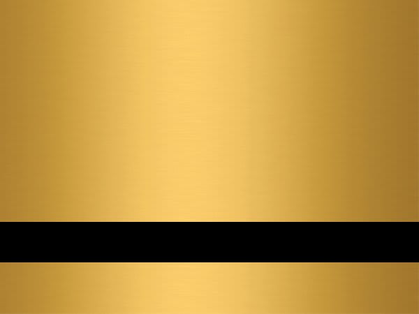 12" x 24" x .004" Smooth Gold/Black Spectrum Lights Plastic with adhesive