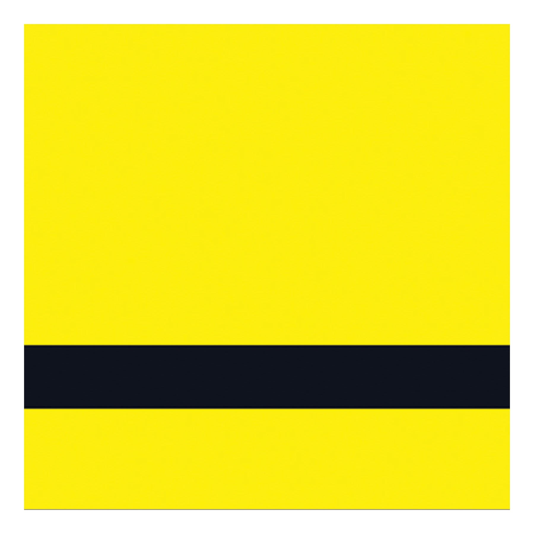 24" x 49" x 1/8" Yellow/Black Duets Textures