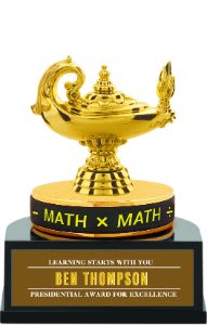 3 1/2" x 2" Trophybands Riser with Black Base