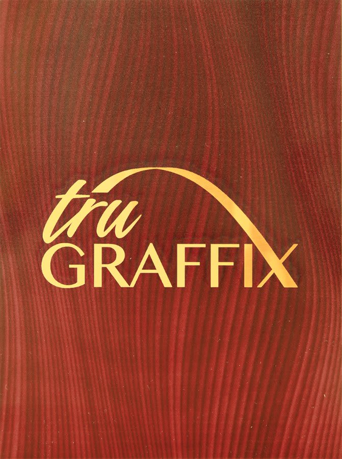 12" x 24" x .018" Red Wave Tru Graffix Brass Plated Steel