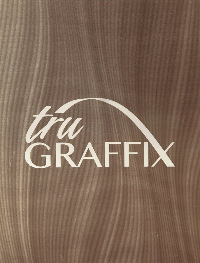 12" x 24" x .020" Gray Wave Tru Graffix Aluminum