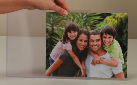 8" x 10" Clear Topload Photo Frame