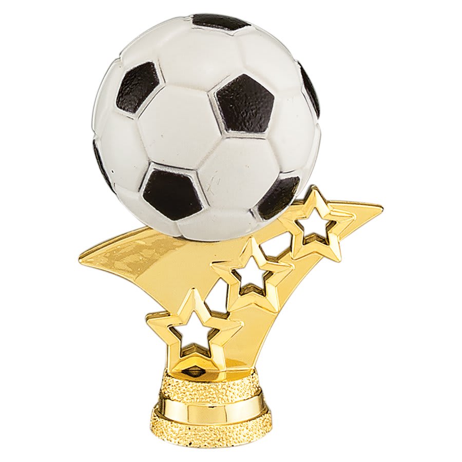 2 3/4" Color Soccer 3-Star Trim
