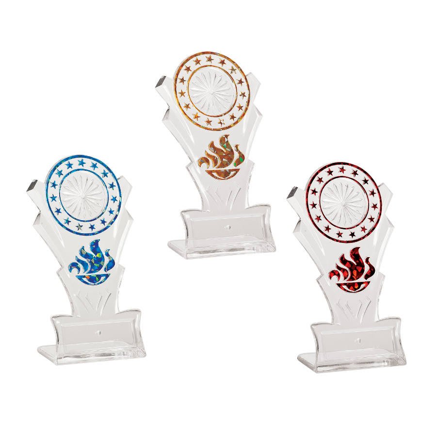 8" Star Torch Stand Sample Set