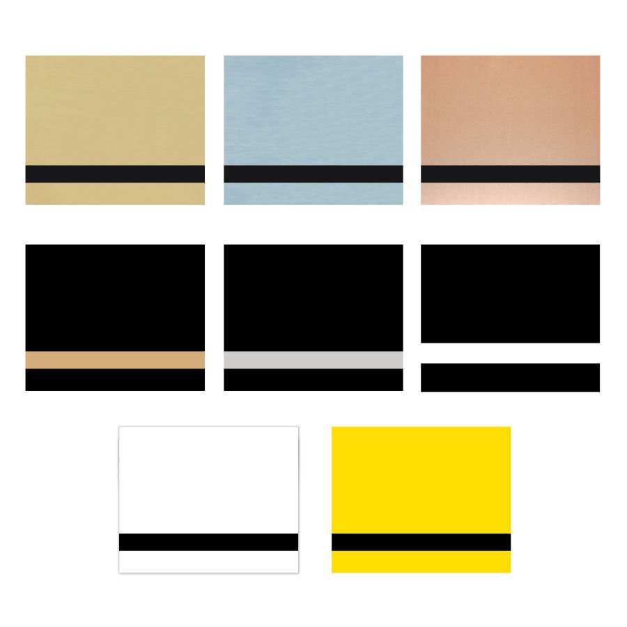 JDS UltraThins Self-Adhesive Plastic Sample Set