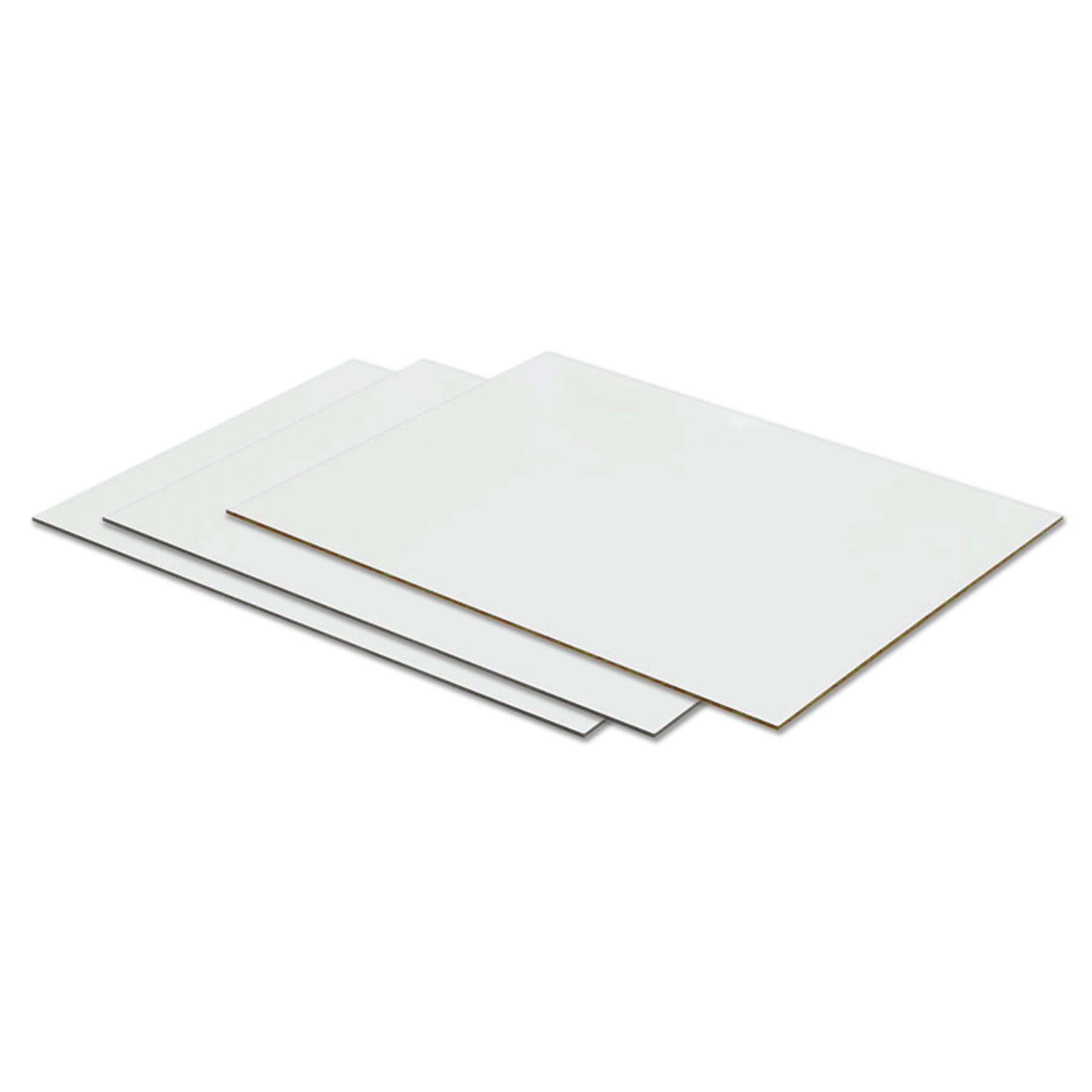15.5" x 18.5" Gloss White Unisub Sublimatable MDF Sheet Stock