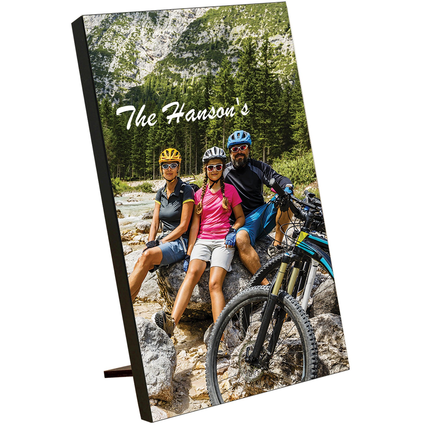 8" x 10" White Textured Kickstand Photo Panel
