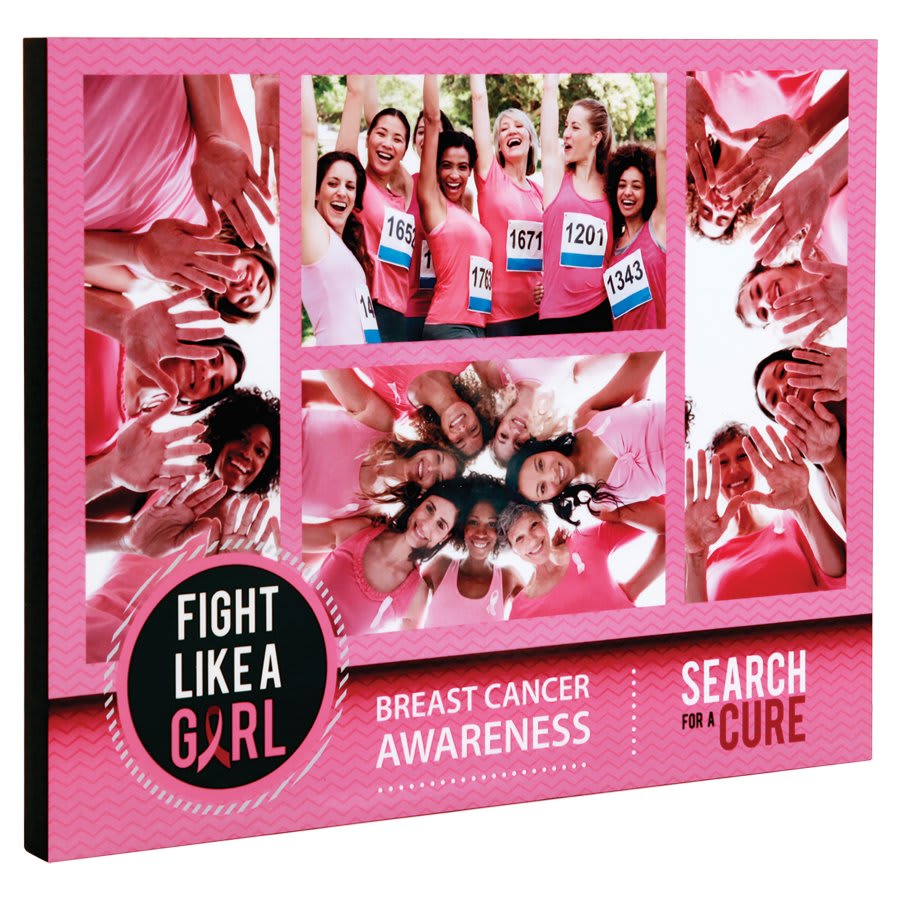 8" x 10" Unisub Sublimatable Plaque with Black Flat Profile Edge