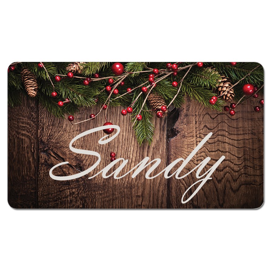 3.5" x 2" Gloss White Unisub Aluminum Insert with Radius Corners