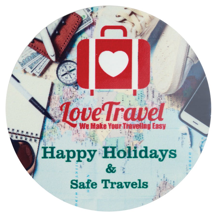 2" Gloss White Sublimatable UVSub Aluminum Insert